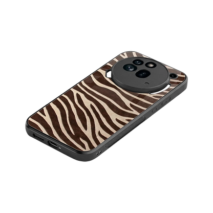 Mocha Swirls stylish phone case for nothing phone 3a pro | glossy glass and slim fit