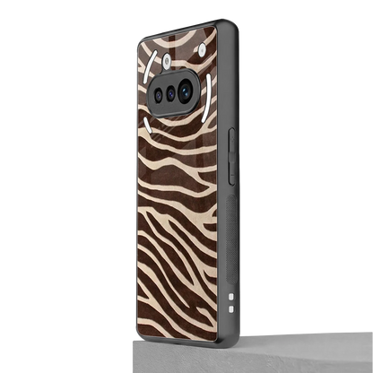Mocha Swirls nothing phone 3a mobile cover | shockproof glass phone case
