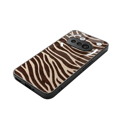 Mocha Swirls stylish phone case for nothing phone 3a | glossy glass and slim fit