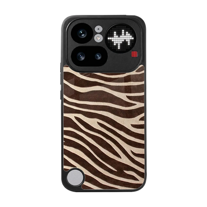 Mocha Swirls back phone cover | glass case for nothing phone 4a pro