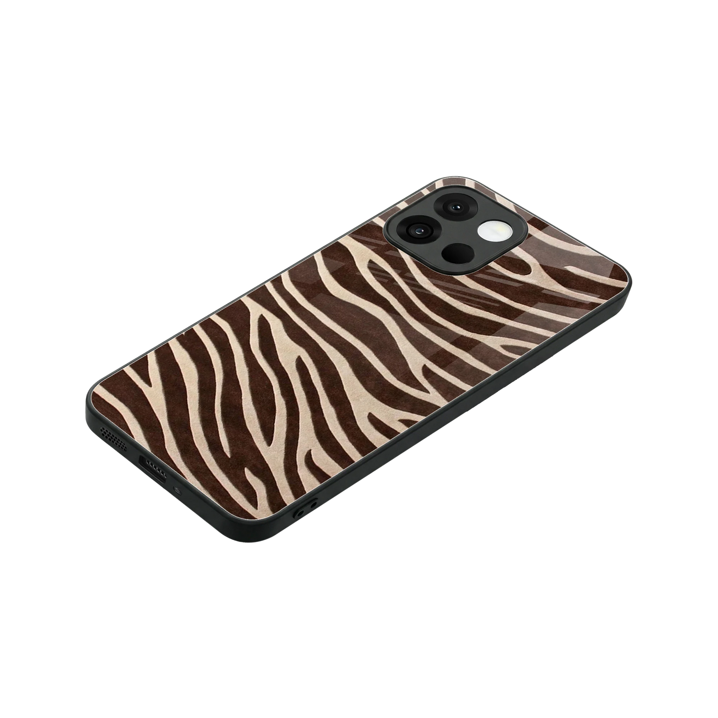 Mocha Swirls stylish phone case for oneplus 13s | glossy glass and slim fit