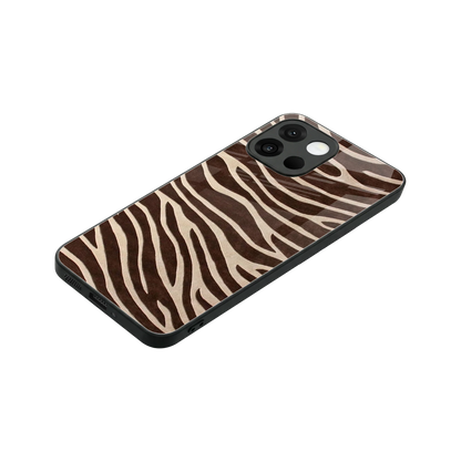 Mocha Swirls stylish phone case for oneplus 13s | glossy glass and slim fit