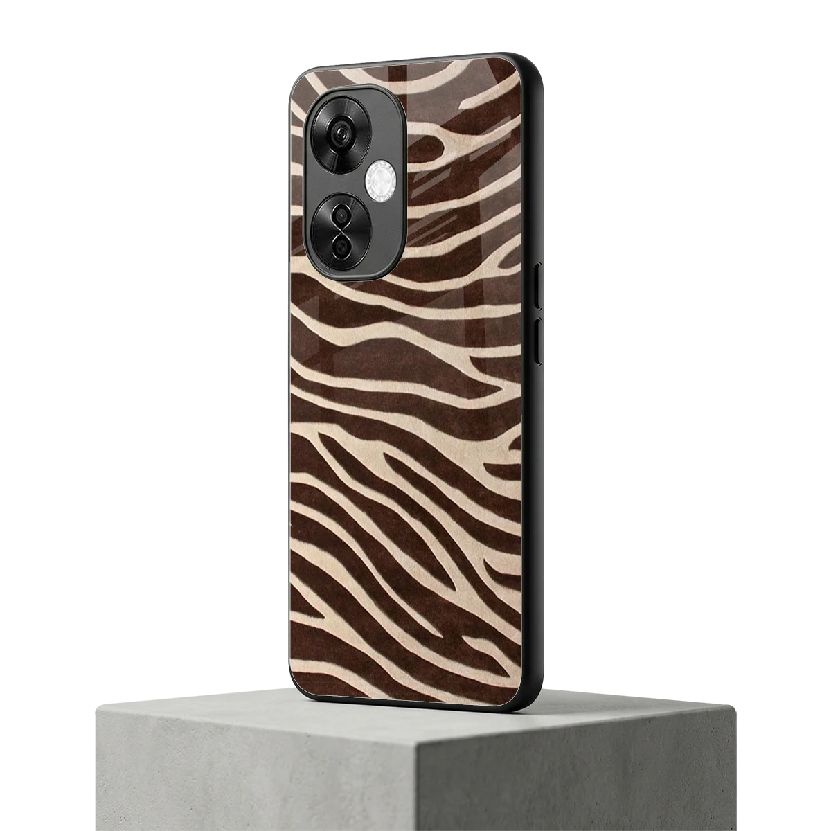 Mocha Swirls oneplus nord ce 3 lite mobile cover | shockproof glass phone case