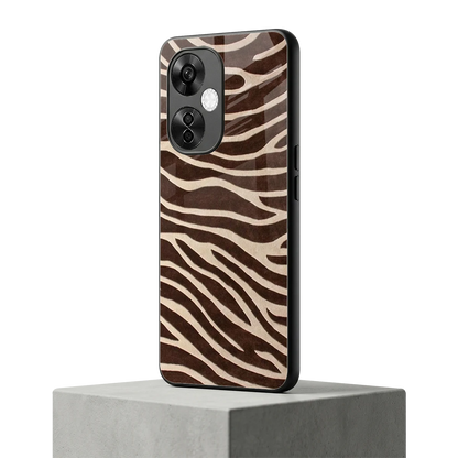 Mocha Swirls oneplus nord ce 3 lite mobile cover | shockproof glass phone case
