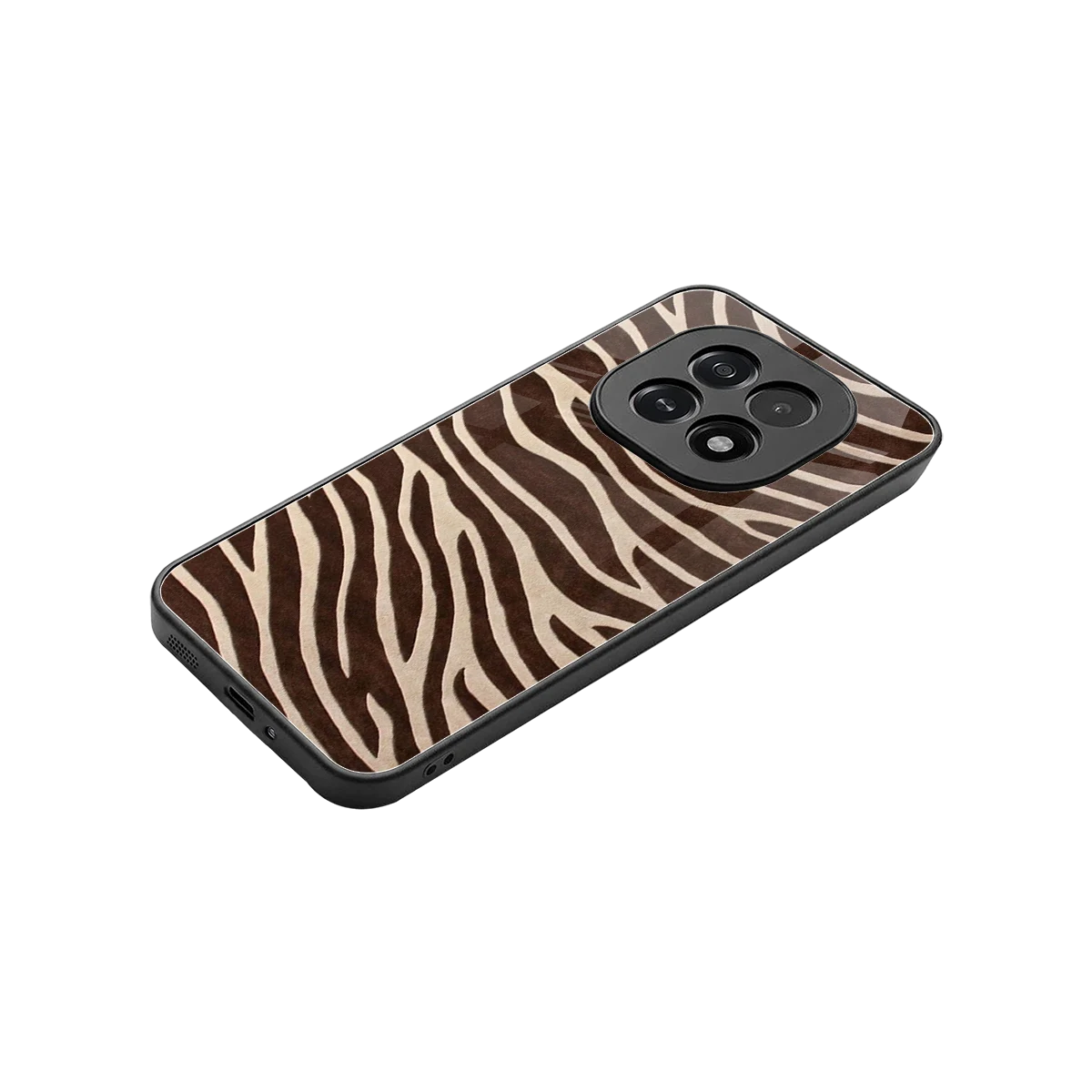 Mocha Swirls stylish phone case for oppo f29 5g | glossy glass and slim fit