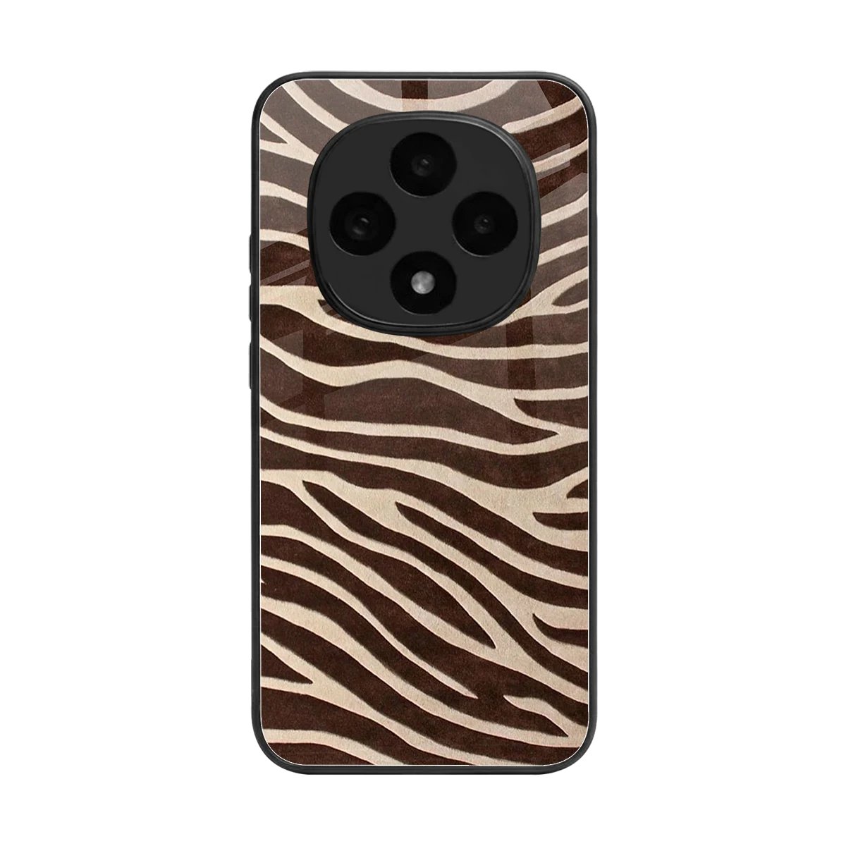 Mocha Swirls back phone cover | glass case for oppo f31 pro 5g