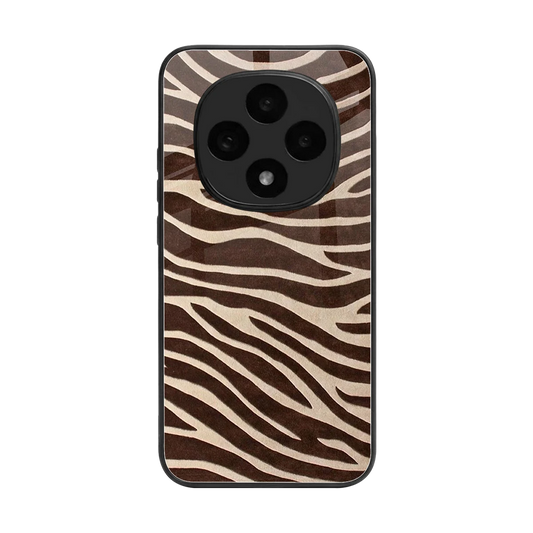Mocha Swirls back phone cover | glass case for oppo f31 pro 5g
