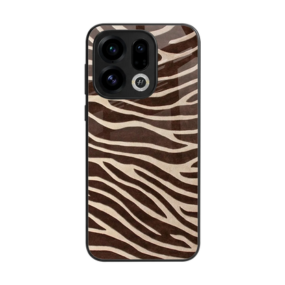 Mocha Swirls back phone cover | glass case for oppo find x9