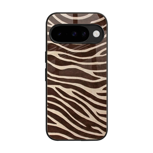 Mocha Swirls back phone cover | glass case for google pixel 10