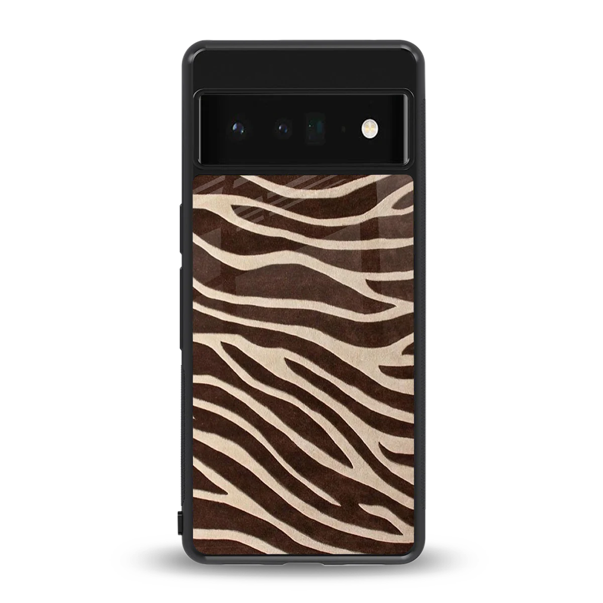 Mocha Swirls back phone cover | glass case for google pixel 6 pro