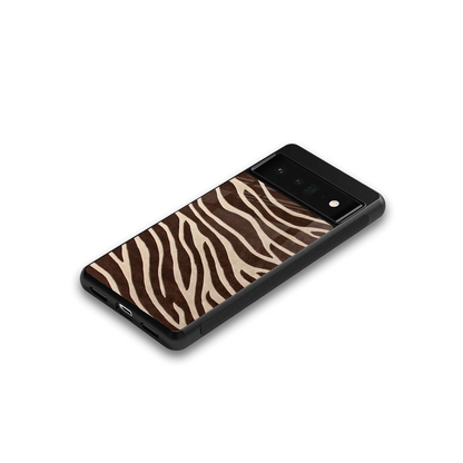 Mocha Swirls google pixel 6 pro mobile cover | shockproof glass phone case