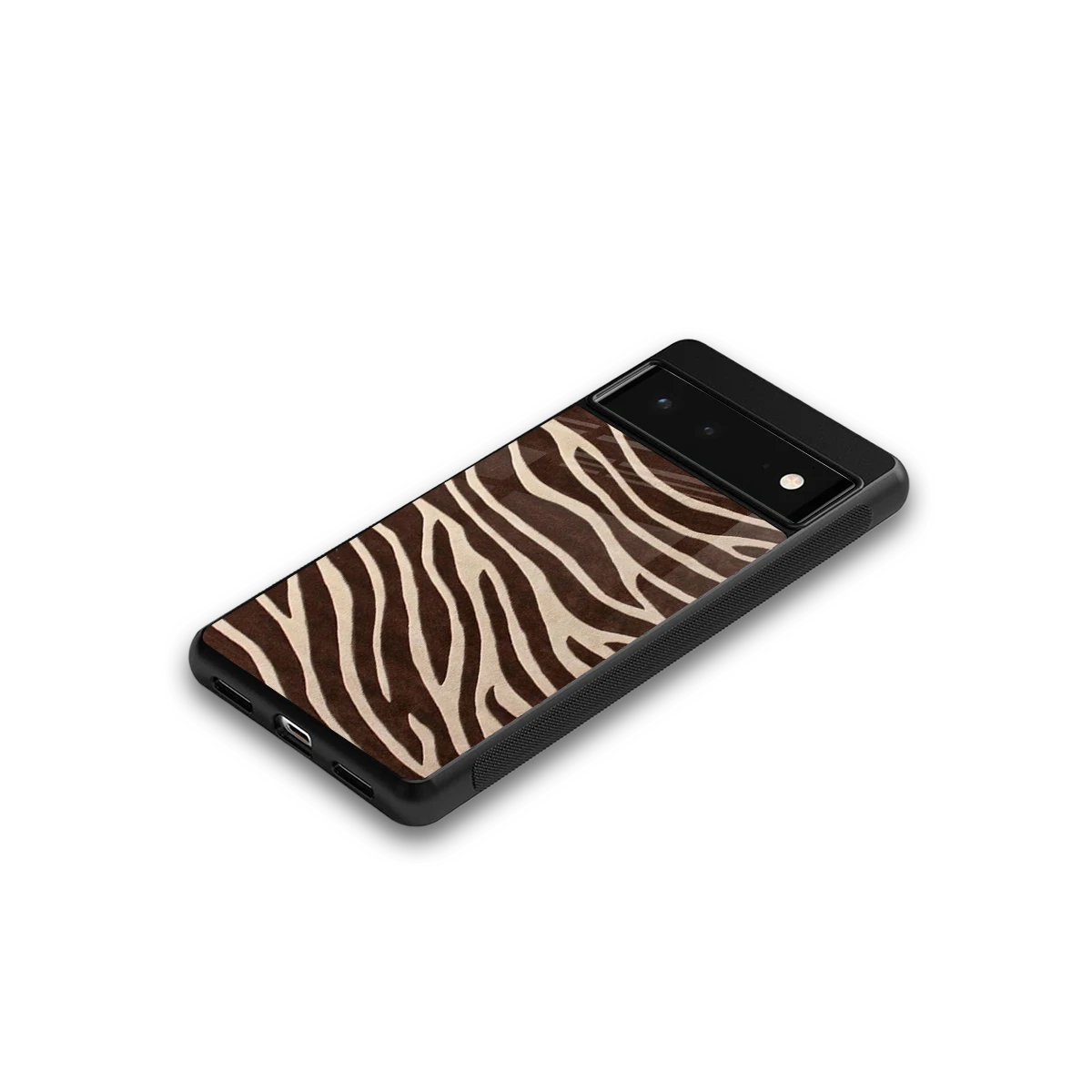 Mocha Swirls google pixel 6a mobile cover | shockproof glass phone case