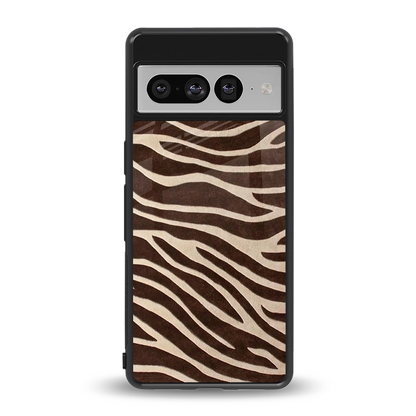 Mocha Swirls back phone cover | glass case for google pixel 7 pro