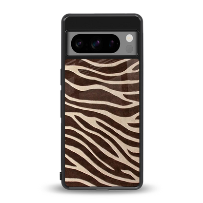 Mocha Swirls back phone cover | glass case for google pixel 8 pro