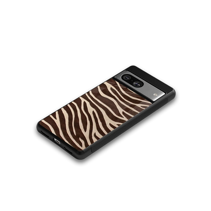 Mocha Swirls google pixel 8 mobile cover | shockproof glass phone case