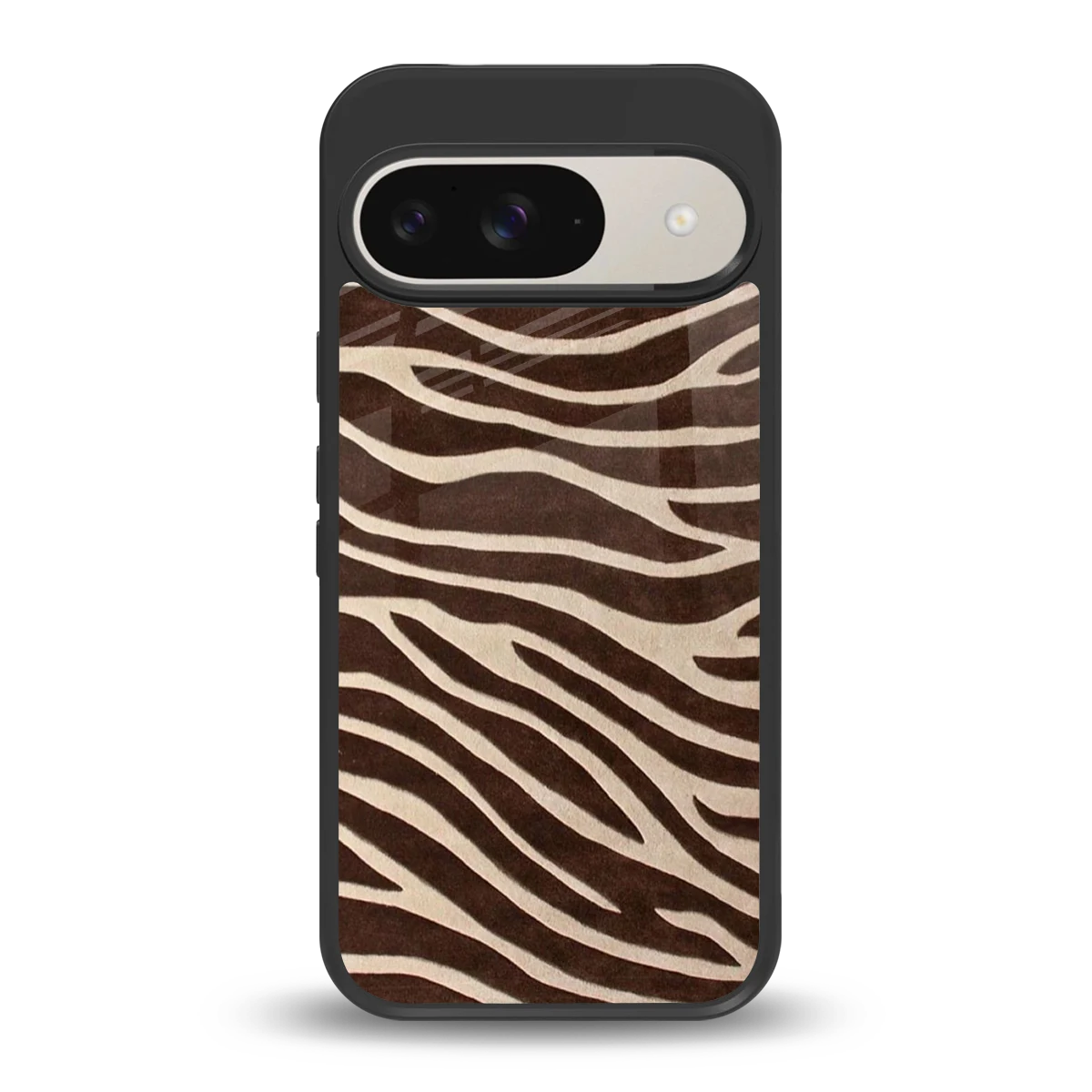 Mocha Swirls back phone cover | glass case for google pixel 9