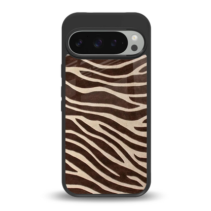 Mocha Swirls back phone cover | glass case for google pixel 9 pro