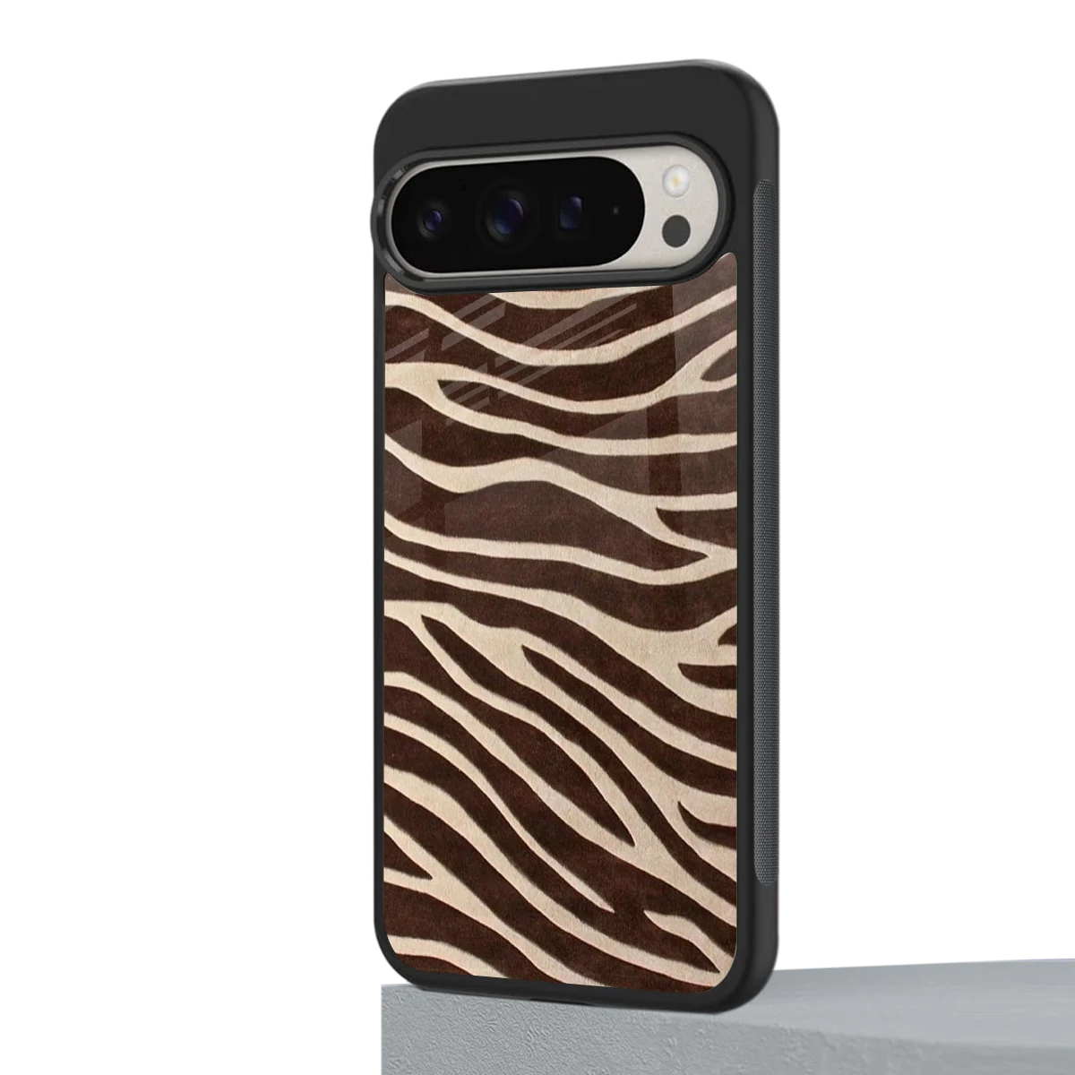 Mocha Swirls google pixel 9 pro mobile cover | shockproof glass phone case