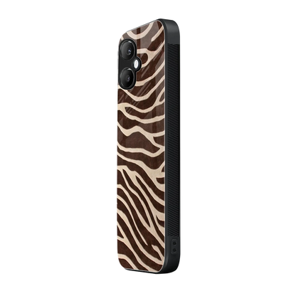 Mocha Swirls samsung galaxy a06 5g mobile cover | shockproof glass phone case