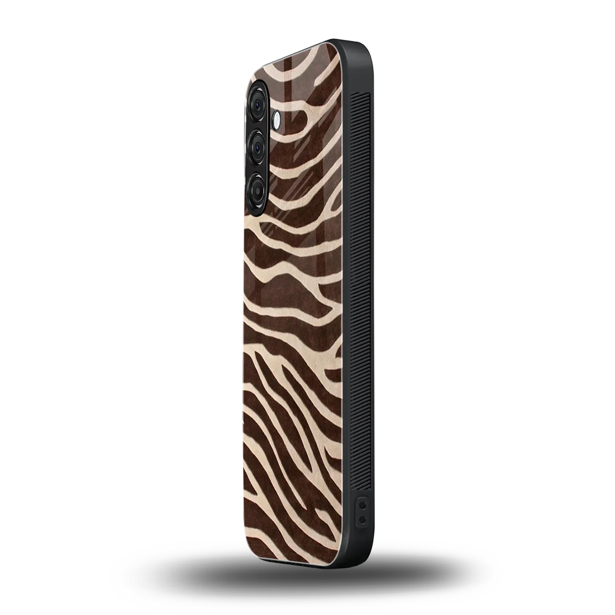 Mocha Swirls samsung galaxy a55 5g mobile cover | shockproof glass phone case