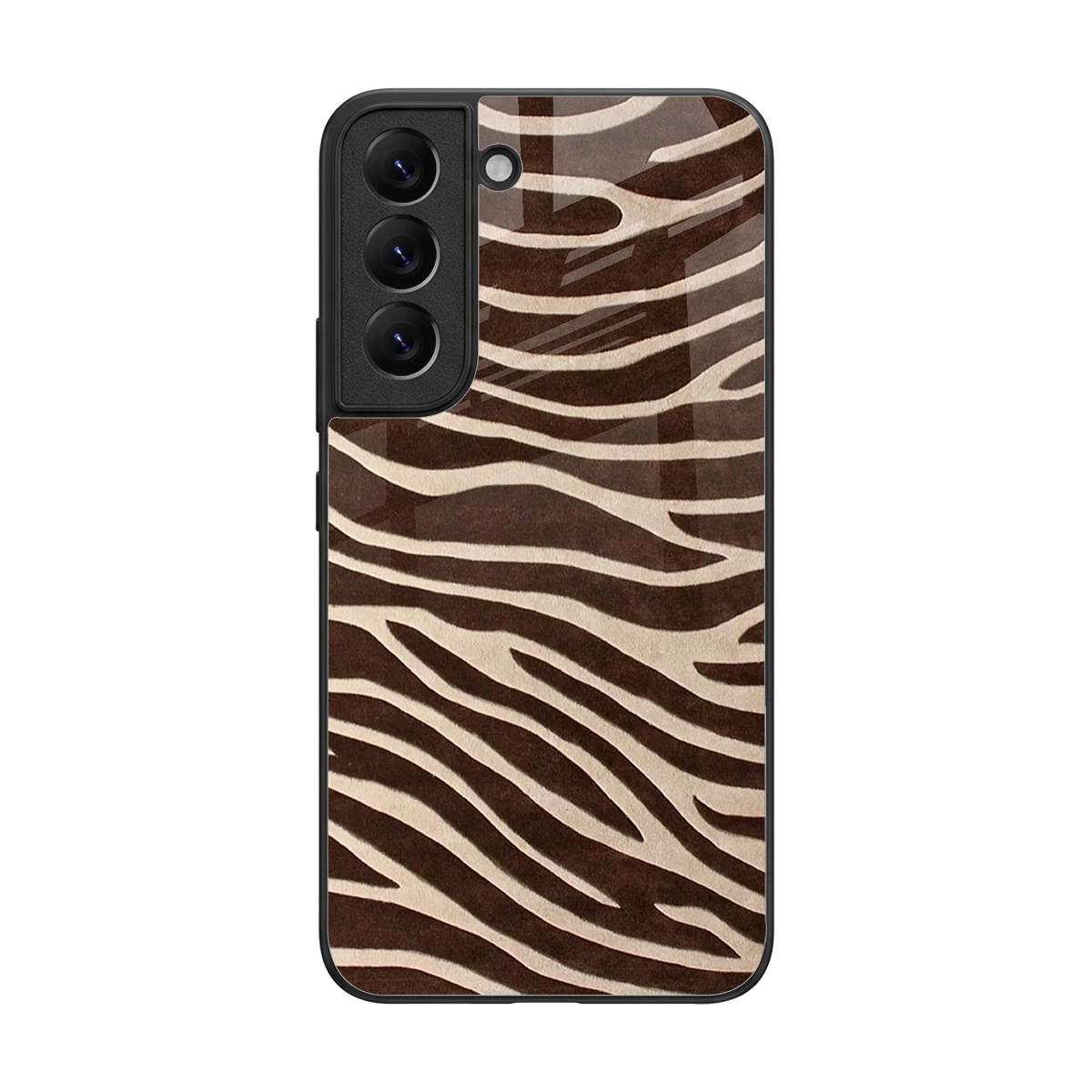 Mocha Swirls back phone cover | glass case for samsung galaxy s22