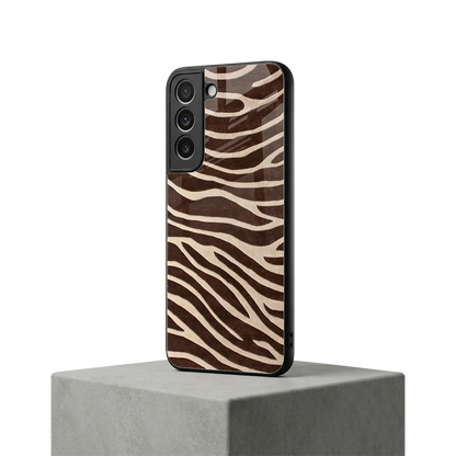 Mocha Swirls samsung galaxy s22 mobile cover | shockproof glass phone case