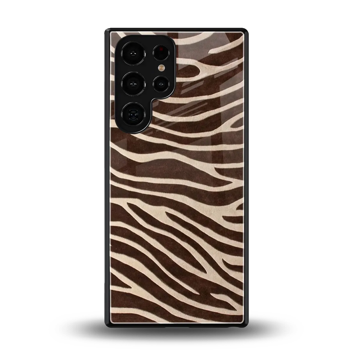 Mocha Swirls back phone cover | glass case for samsung galaxy s25 ultra