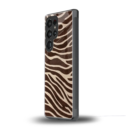 Mocha Swirls samsung galaxy s25 ultra mobile cover | shockproof glass phone case
