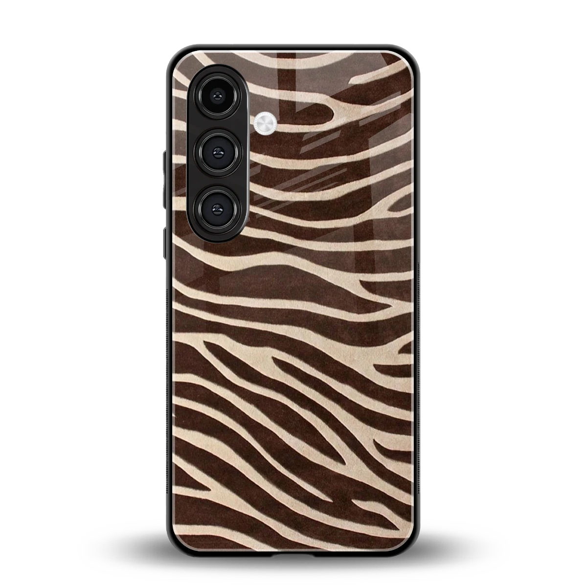 Mocha Swirls back phone cover | glass case for samsung galaxy s23 plus