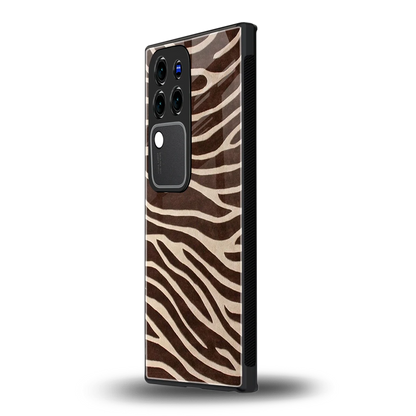 Mocha Swirlsvivo v30 pro mobile cover | shockproof glass phone case