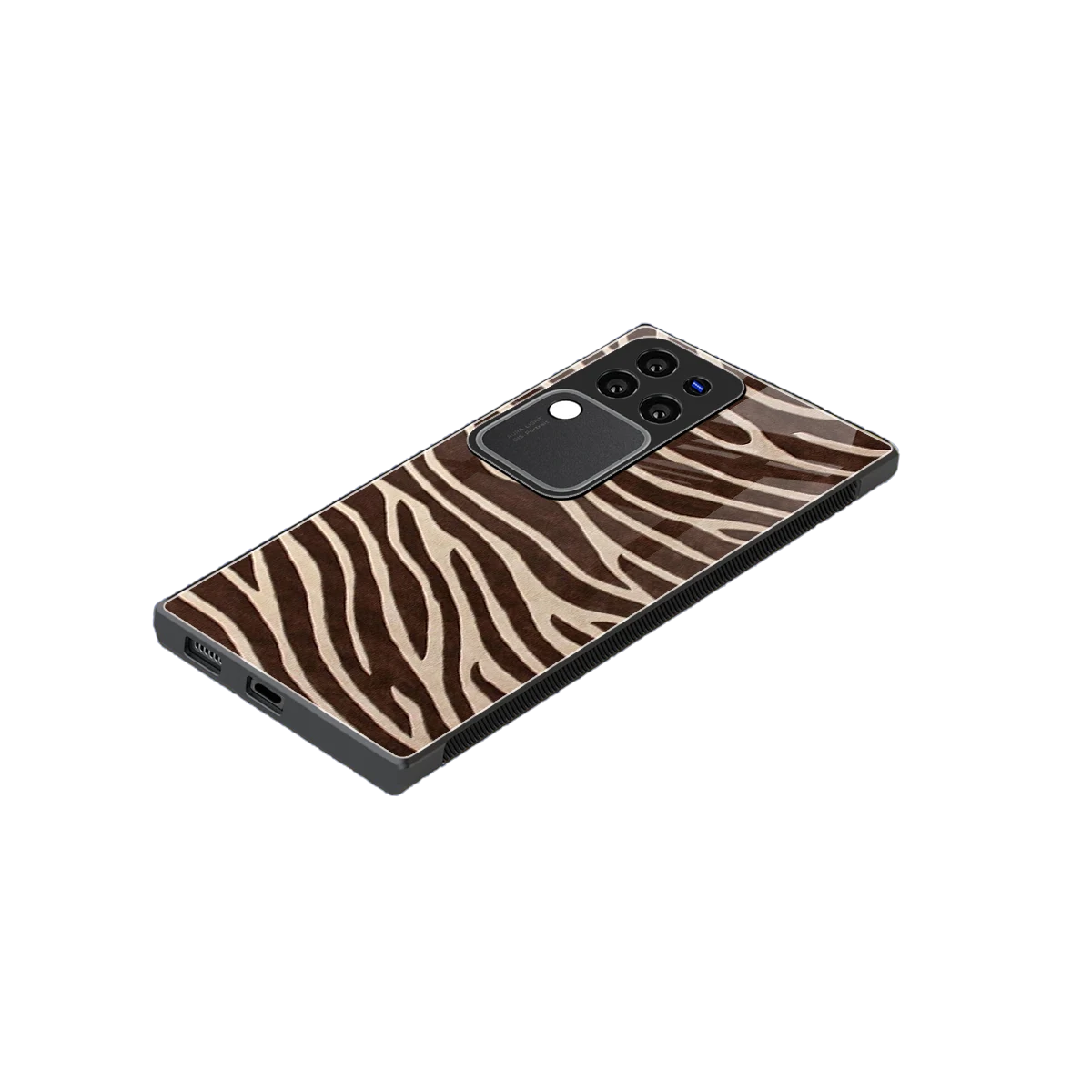 Mocha Swirls stylish phone case forvivo v30 pro | glossy glass and slim fit