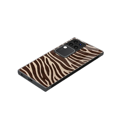 Mocha Swirls stylish phone case forvivo v30 pro | glossy glass and slim fit