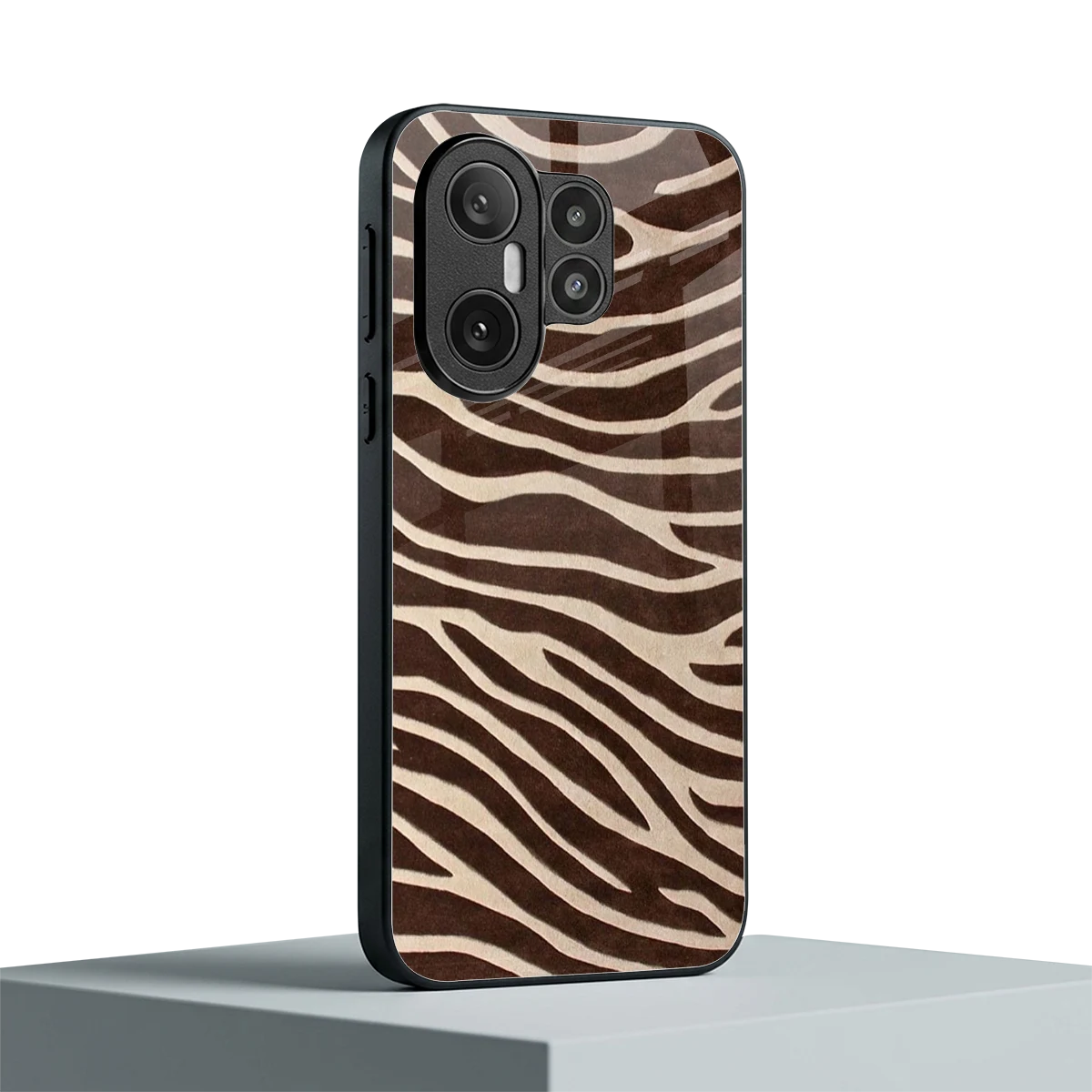 Mocha Swirls vivo x200 fe mobile cover | shockproof glass phone case