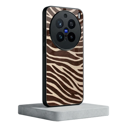 Mocha Swirls vivo x200 pro mobile cover | shockproof glass phone case