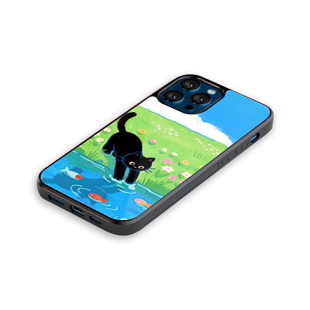 Luxury Glass Back Mobile Cover for iPhone, Samsung Galaxy, OnePlus, Pixel, Redmi & More