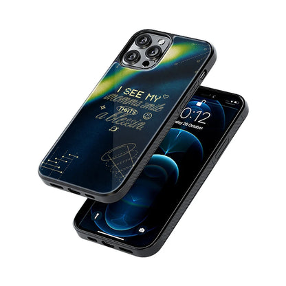 Protective Glass Back Phone Case Compatible with iPhone, Samsung, OnePlus, Pixel & More