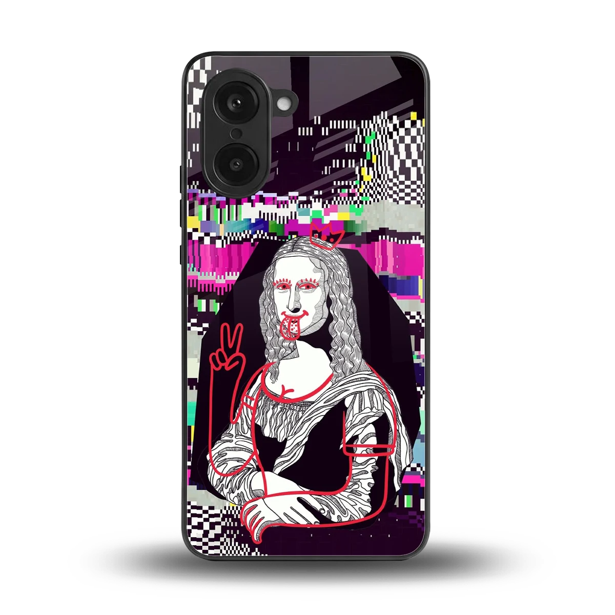 Mona Remix back phone cover | glass case for oneplus nord ce5 5g