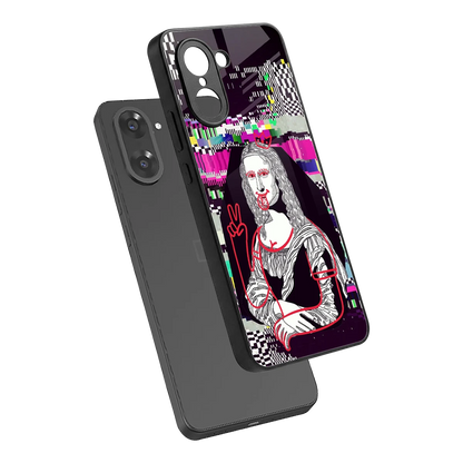 Mona Remix sleek oneplus nord ce5 5g cover with tempered glass back and TPU edges