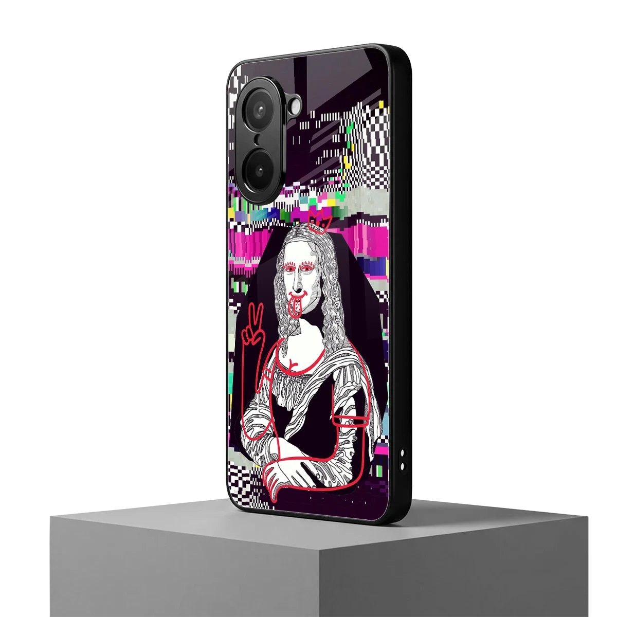 Mona Remix oneplus nord ce5 5g mobile cover | shockproof glass phone case