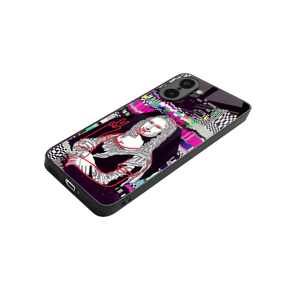Mona Remix stylish phone case for oneplus nord ce5 5g | glossy glass and slim fit