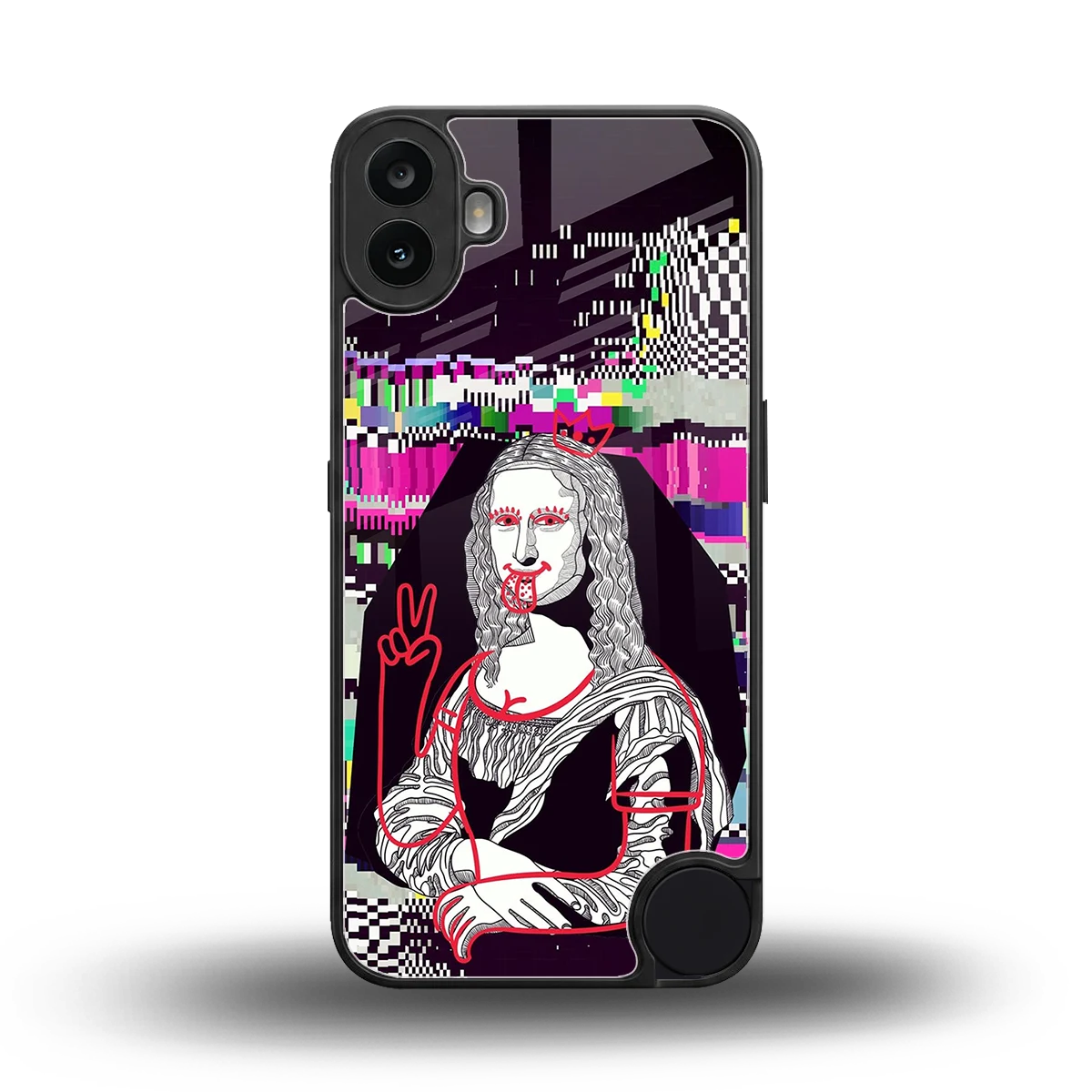 Mona Remix back phone cover | glass case for cmf nothing phone 1