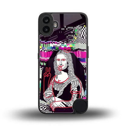Mona Remix back phone cover | glass case for cmf nothing phone 1