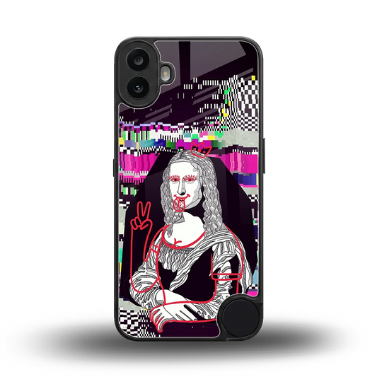 Mona Remix back phone cover | glass case for cmf nothing phone 1