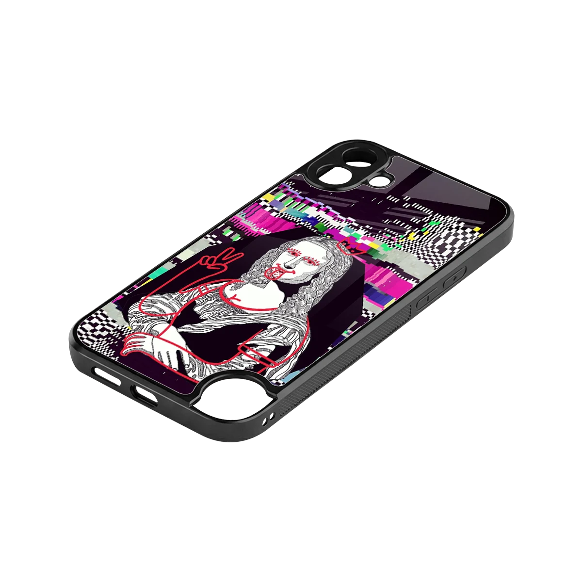 Mona Remix stylish phone case for cmf nothing phone 1 | glossy glass and slim fit