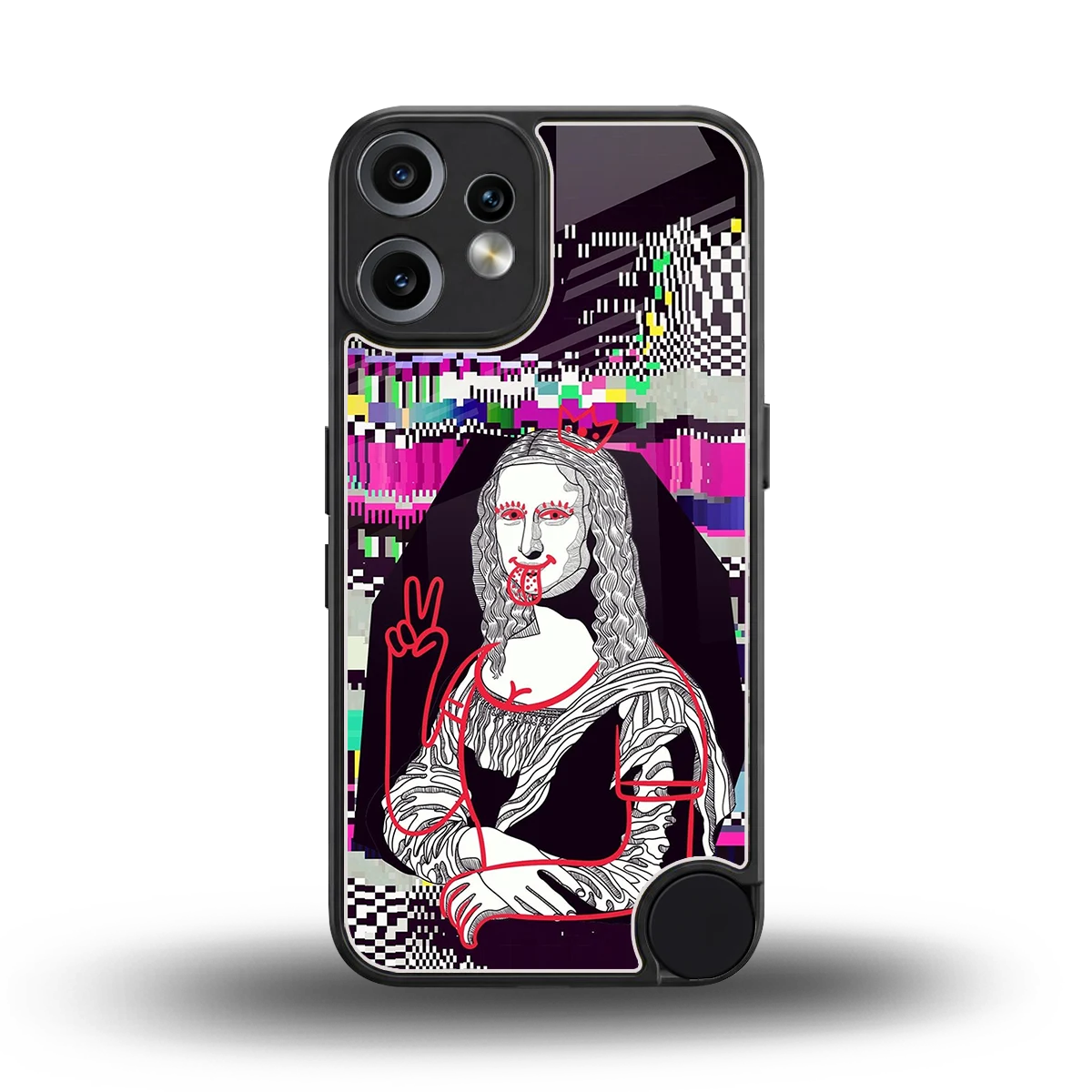 Mona Remix back phone cover | glass case for cmf nothing phone 2 pro