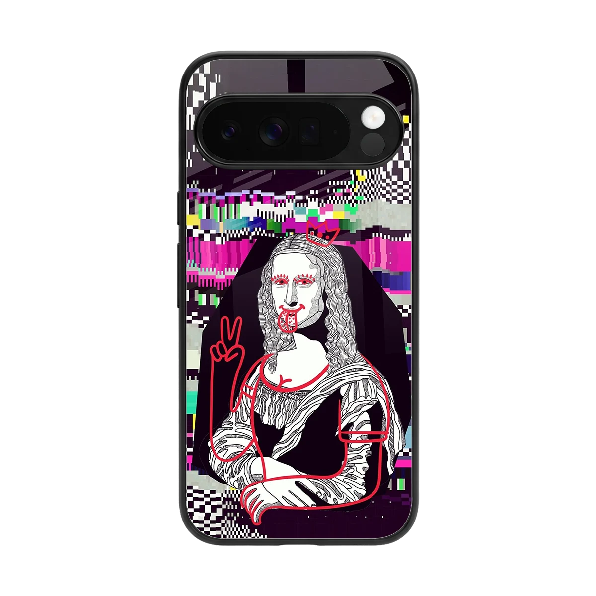 Mona Remix back phone cover | glass case for google pixel 10 pro xl