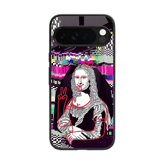 Mona Remix back phone cover | glass case for google pixel 10 pro xl