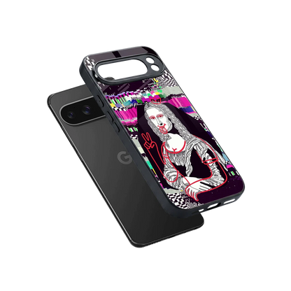 Mona Remix sleek google pixel 10 pro xl cover with tempered glass back and TPU edges
