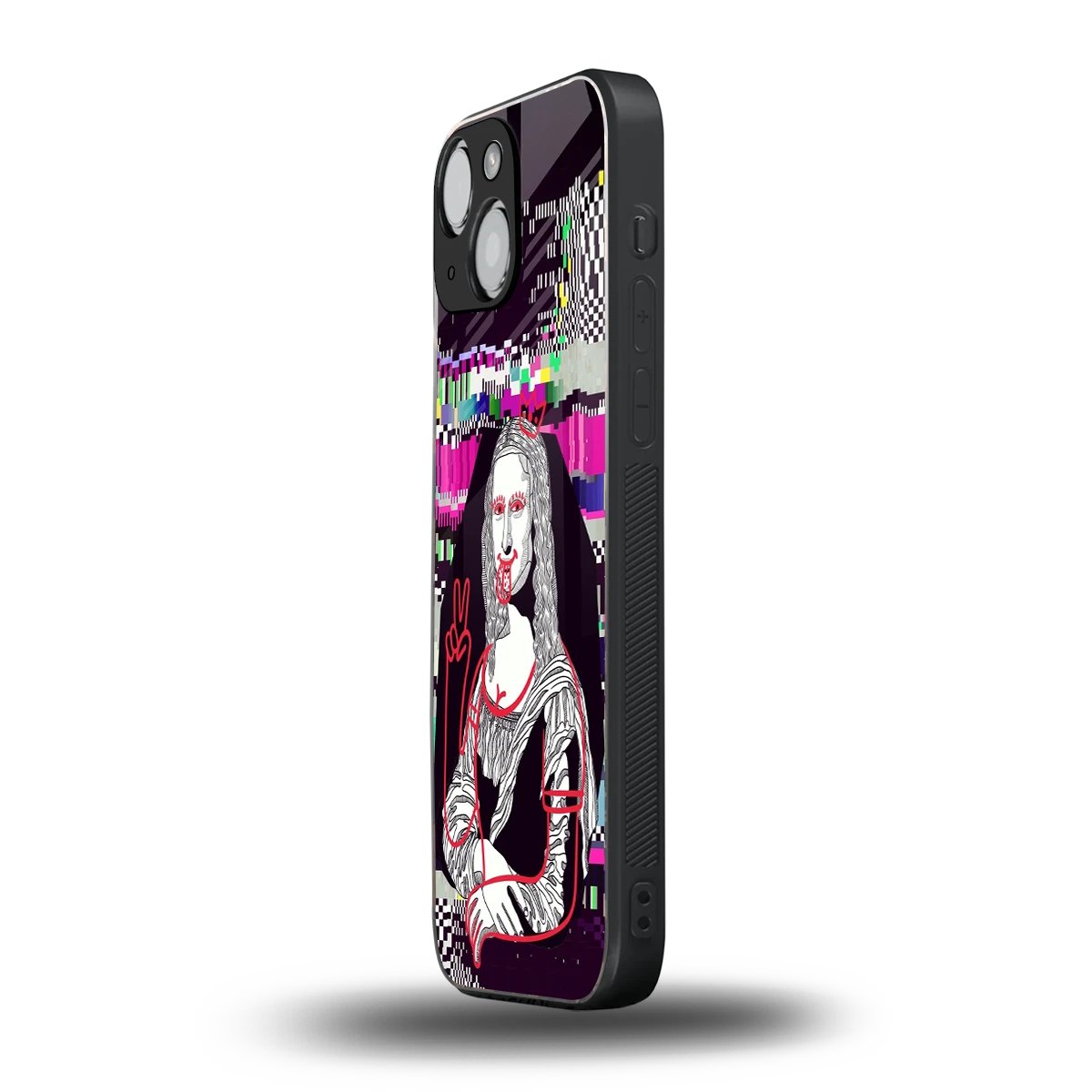 Mona Remix iphone 13 mini mobile cover | shockproof glass phone case