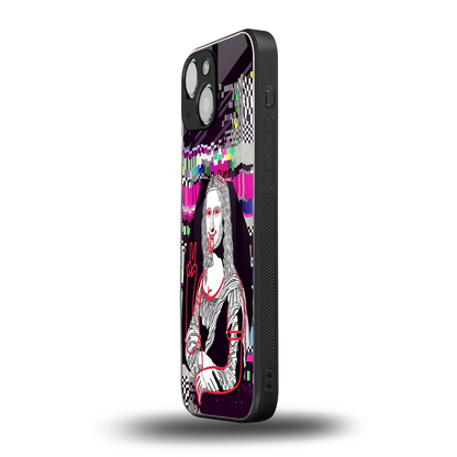 Mona Remix iphone 13 mini mobile cover | shockproof glass phone case